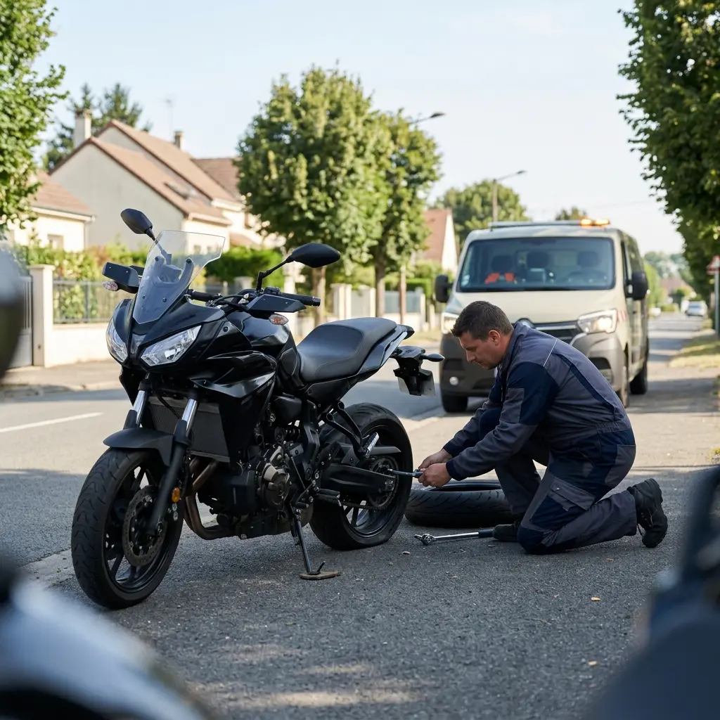 Besoin d'un dépannage moto rapide à Ferrières-en-Brie ?