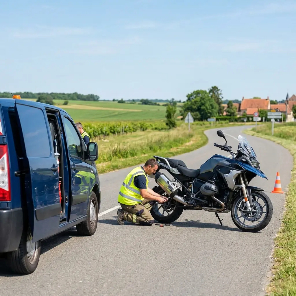 Dépannage moto Évry-Grégy-sur-Yerre (77166)