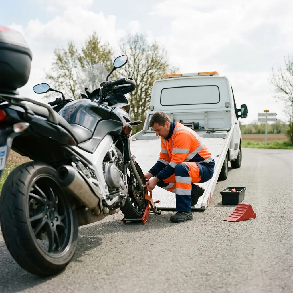 Un service de dépannage fiable et transparent pour votre moto