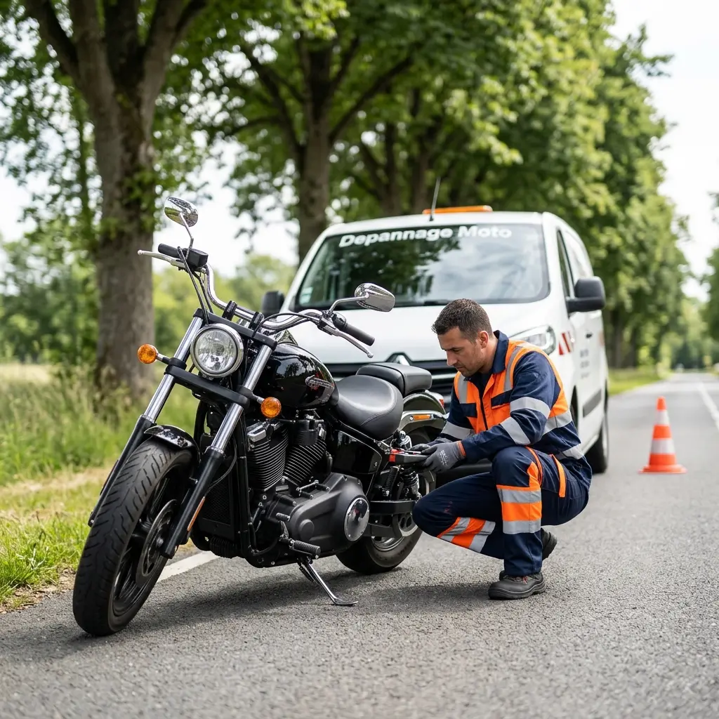 Les bons gestes à adopter lors d'une panne de moto