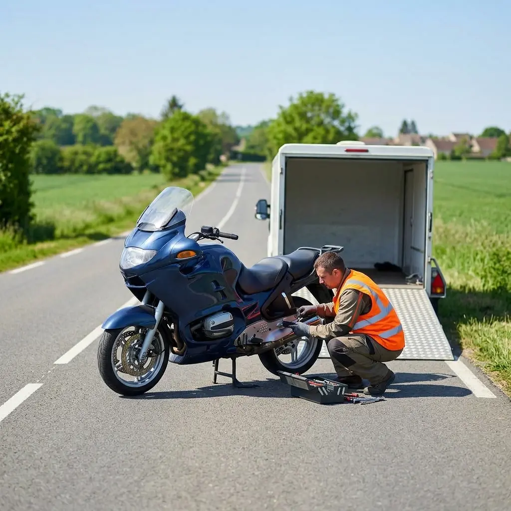 Les bons gestes en cas de panne de moto à Moussy-le-Neuf