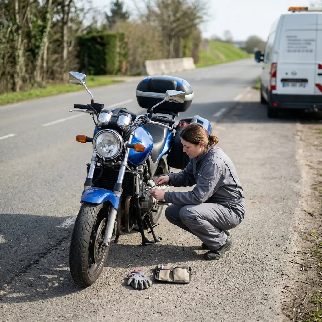Besoin d'un dépannage moto rapide à Cesson ?