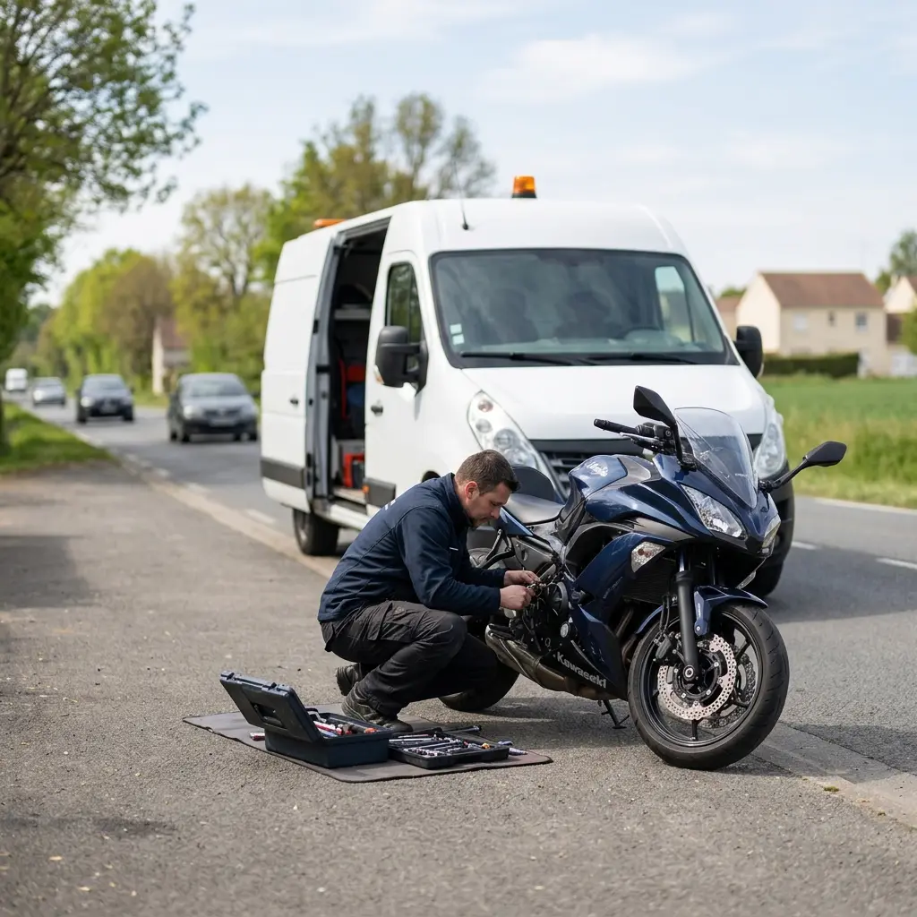 Pourquoi nous choisir pour votre dépannage moto à Vert-Saint-Denis