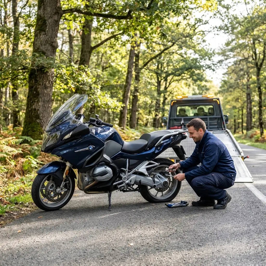 Une assistance moto transparente et disponible à tout moment