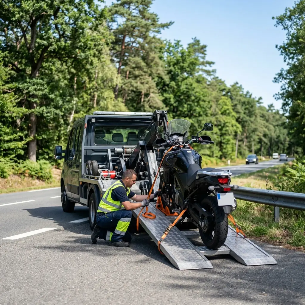Besoin d'un dépannage moto urgent à Fontainebleau ?
