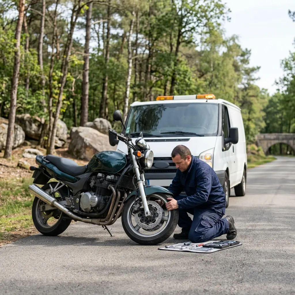 Dépannage moto Fontainebleau (77300)