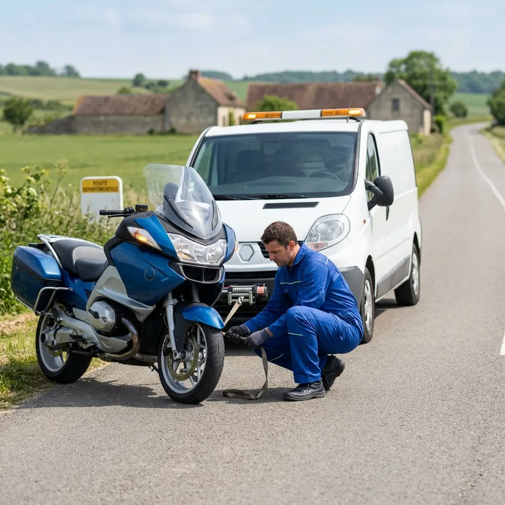 Les gestes essentiels en cas de panne moto à Jouy-sur-Morin