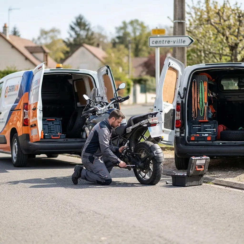 Une assistance moto professionnelle pour rouler sereinement