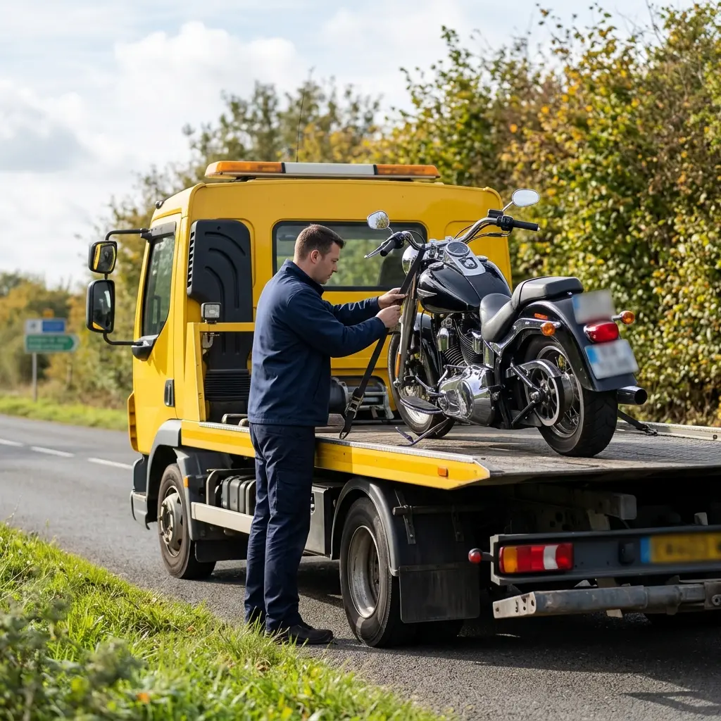 Une solution de dépannage moto sereine et professionnelle