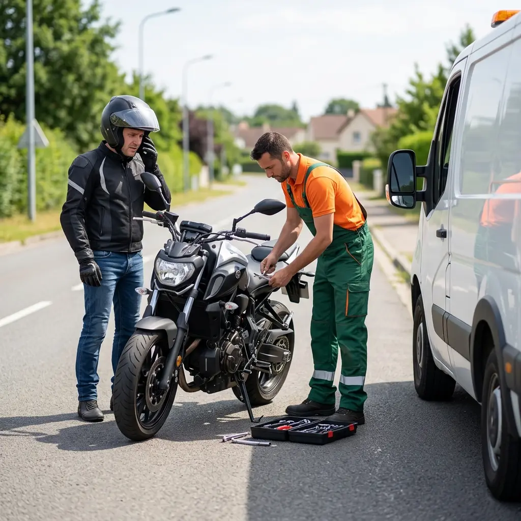 Dépannage moto Ozoir-la-Ferrière (77330)