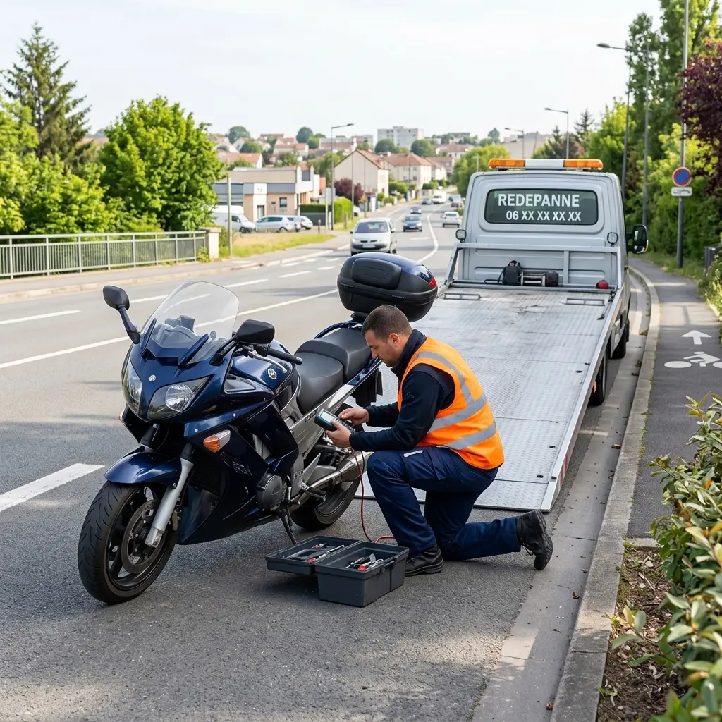 Dépannage moto Pontault-Combault (77340)