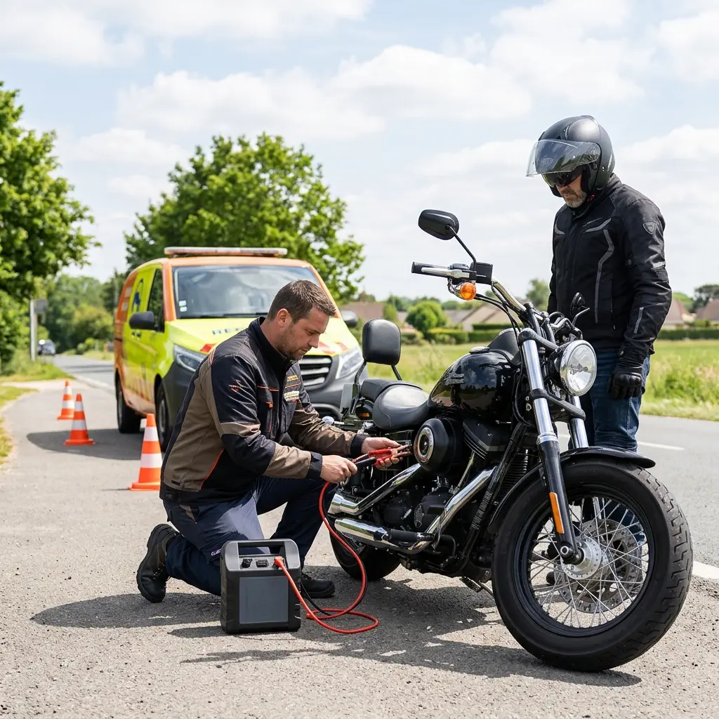 Besoin d'un dépannage moto rapide à Nangis ?
