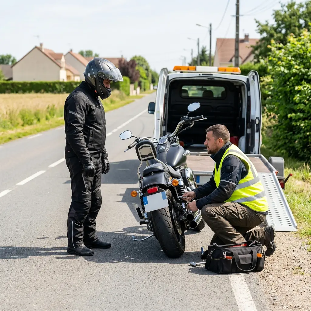 Votre dépannage moto à Combs-la-Ville