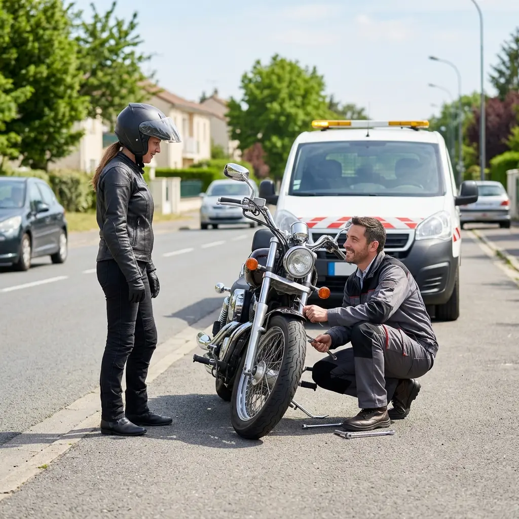 Dépannage moto Combs-la-Ville (77380)