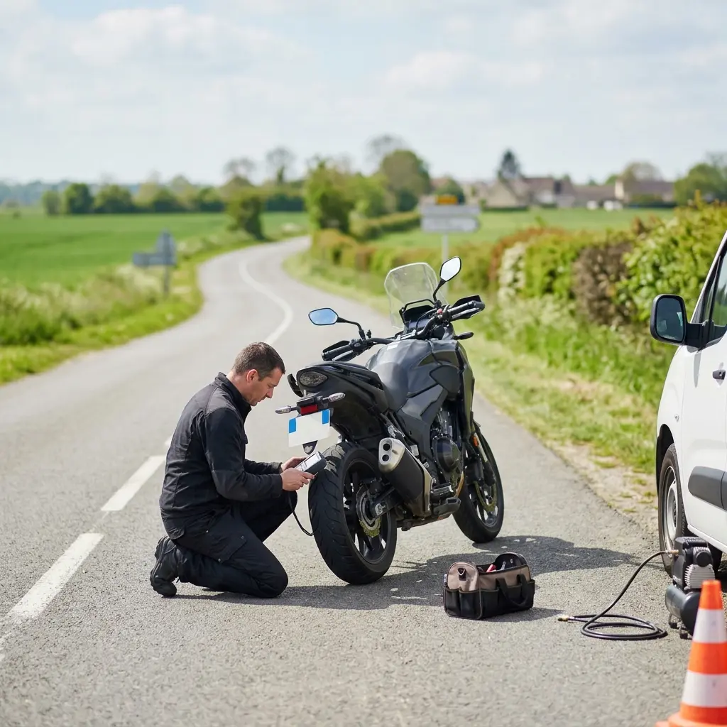 Dépannage moto Chaumes-en-Brie (77390)