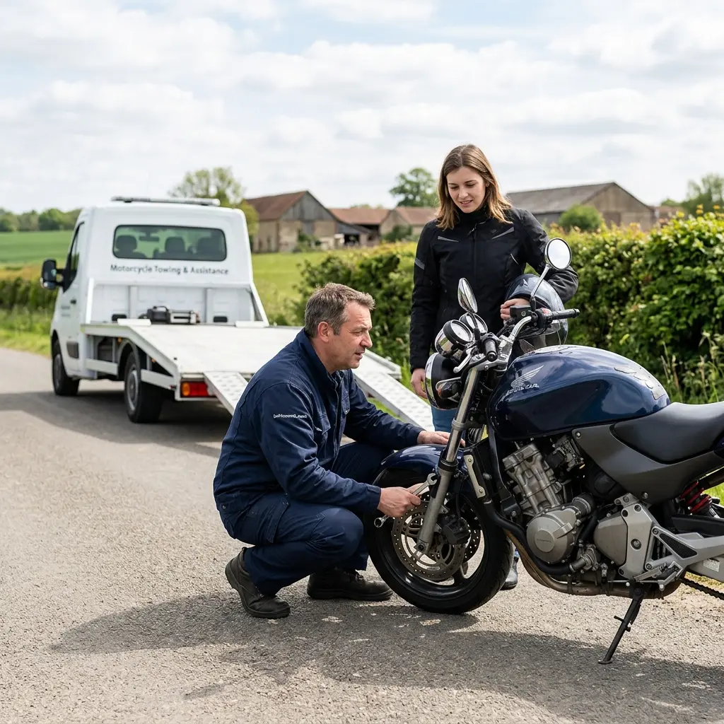 Dépannage moto Verneuil-l'Étang (77390)