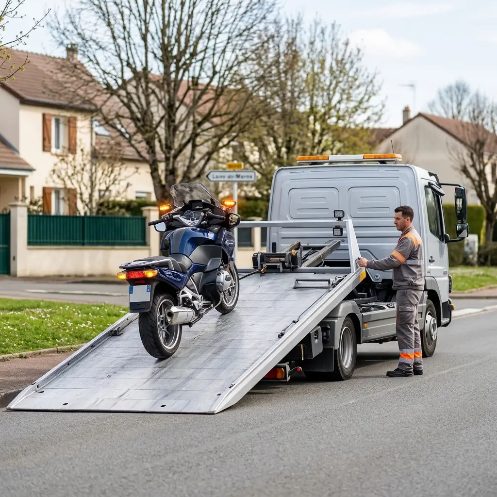 Besoin d'un dépannage moto rapide à Lagny-sur-Marne ?