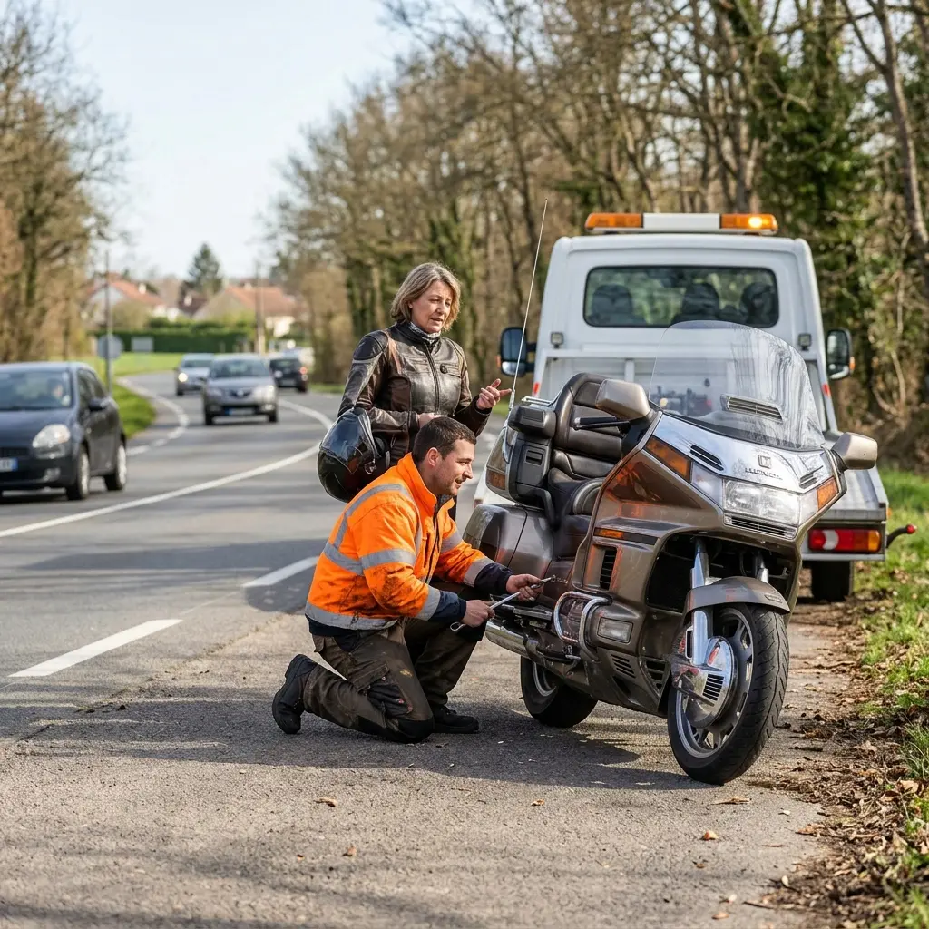 Dépannage moto Saint-Thibault-des-Vignes (77400)