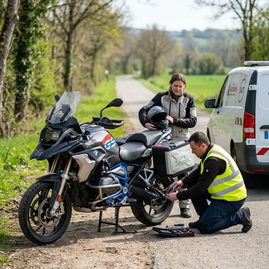 Une solution de dépannage fiable et rapide pour votre moto