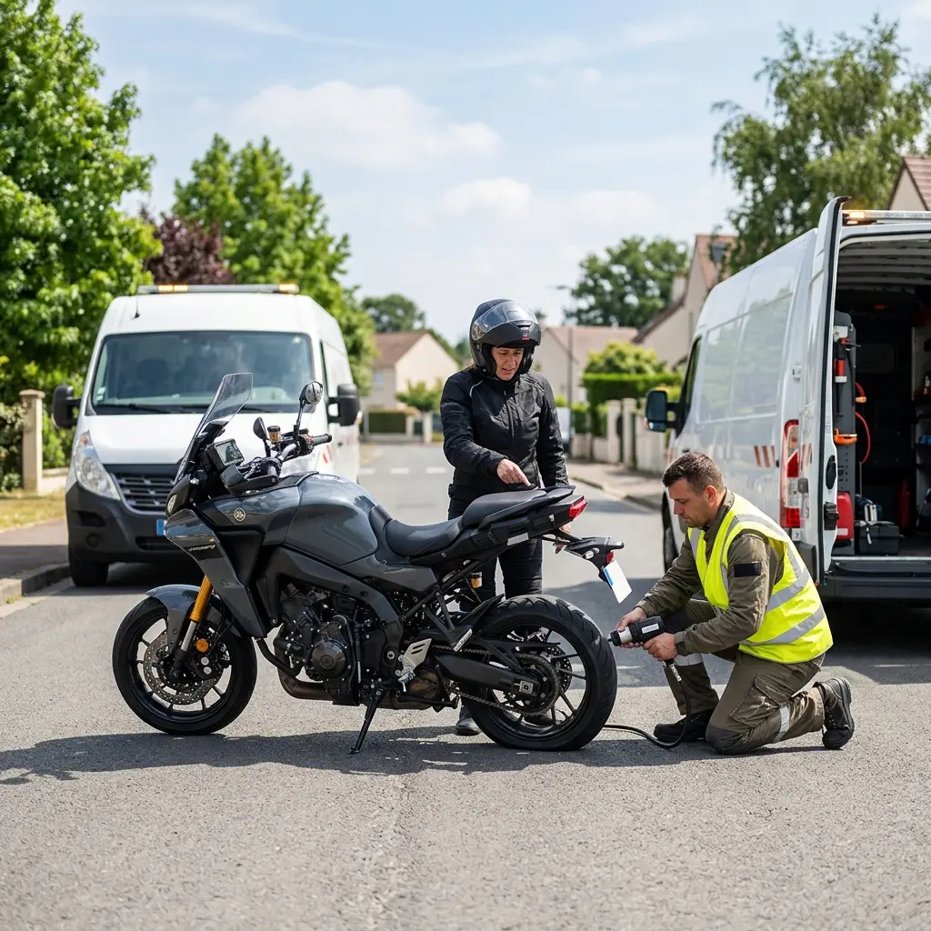 Dépannage moto Champs-sur-Marne (77420)
