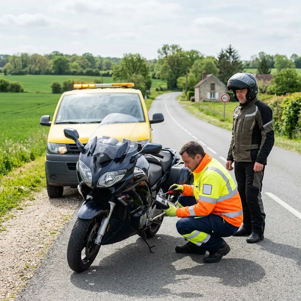 Dépannage moto Bray-sur-Seine (77480)