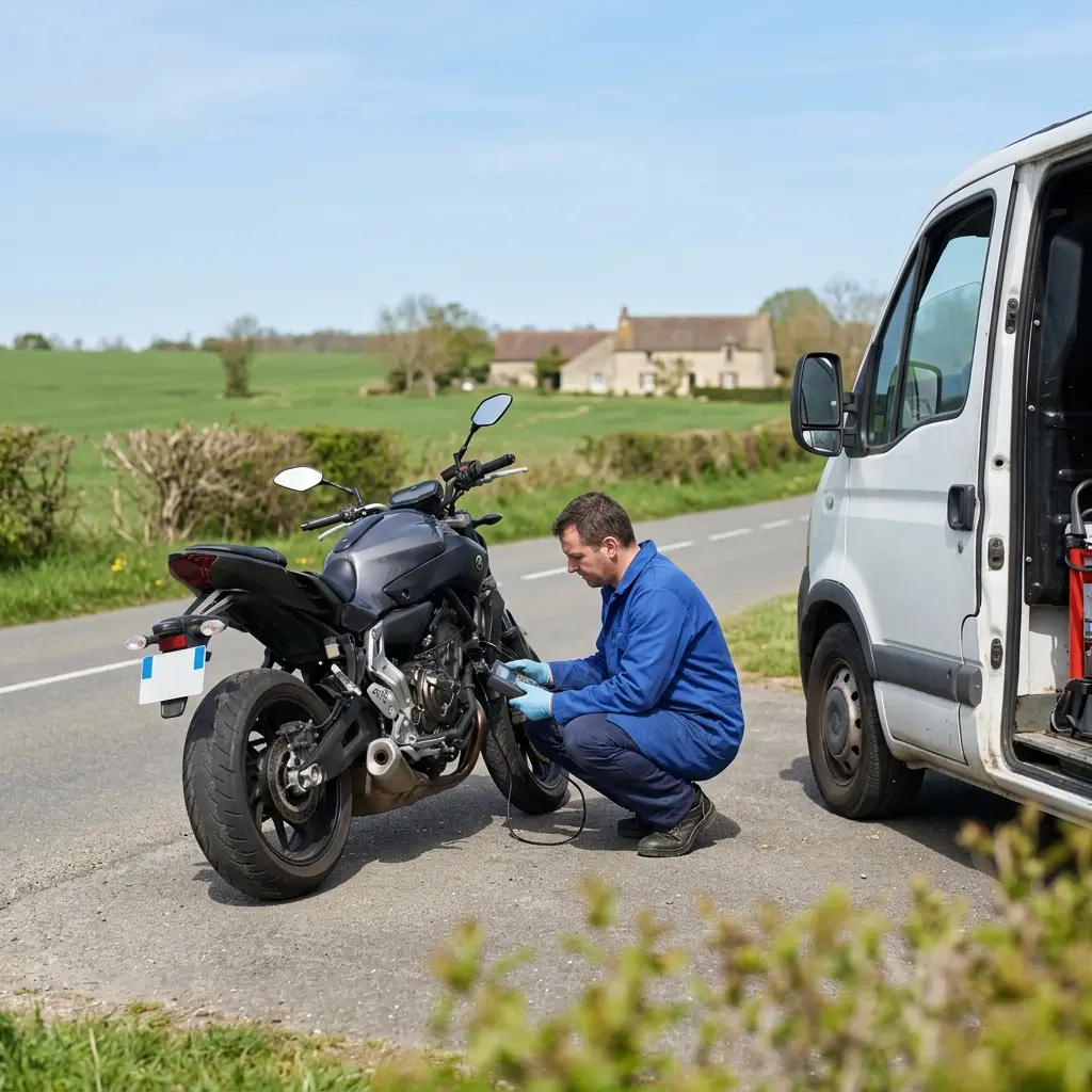 Les bons gestes à adopter en cas de panne de moto