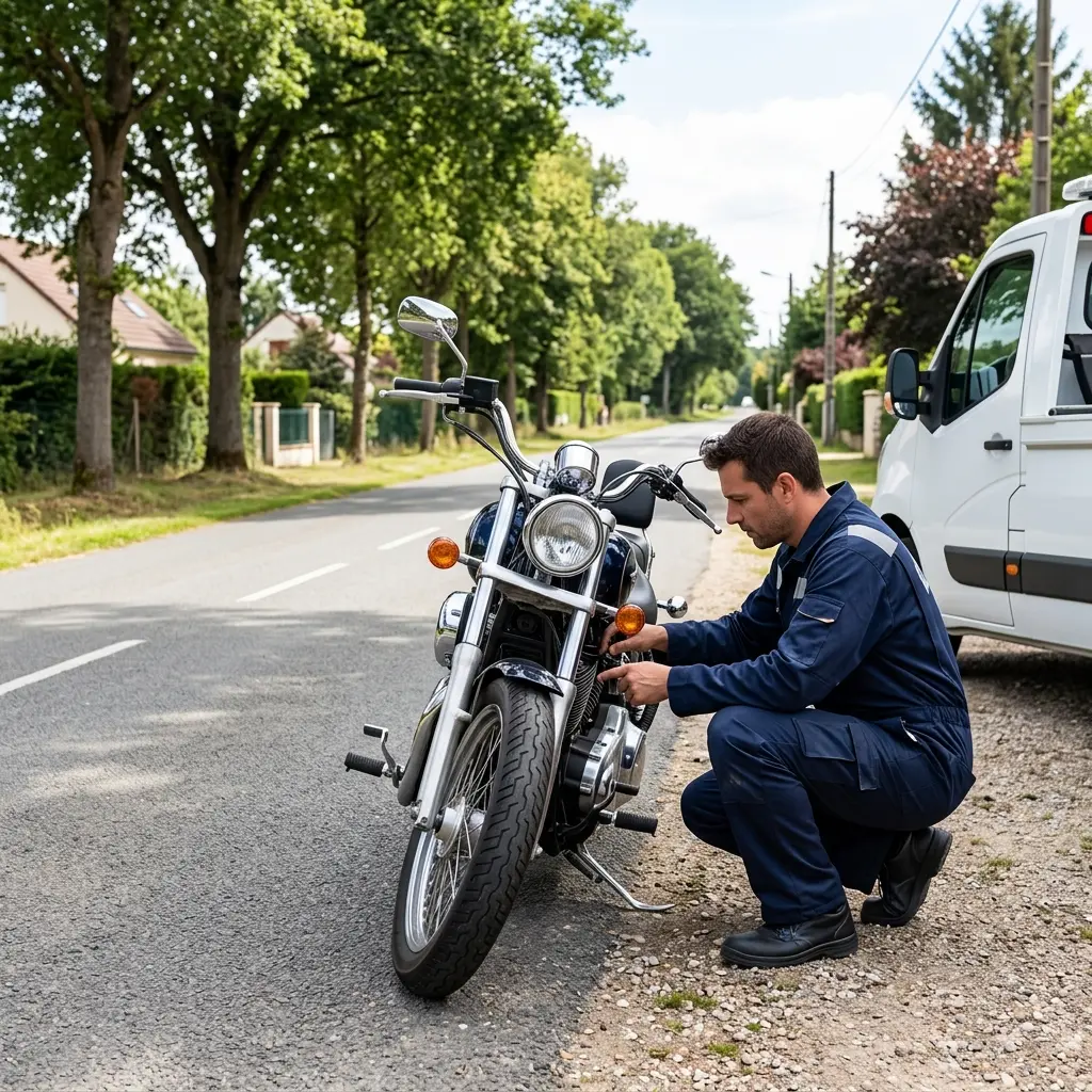 Besoin d'un dépannage moto rapide à Bois-le-Roi ?