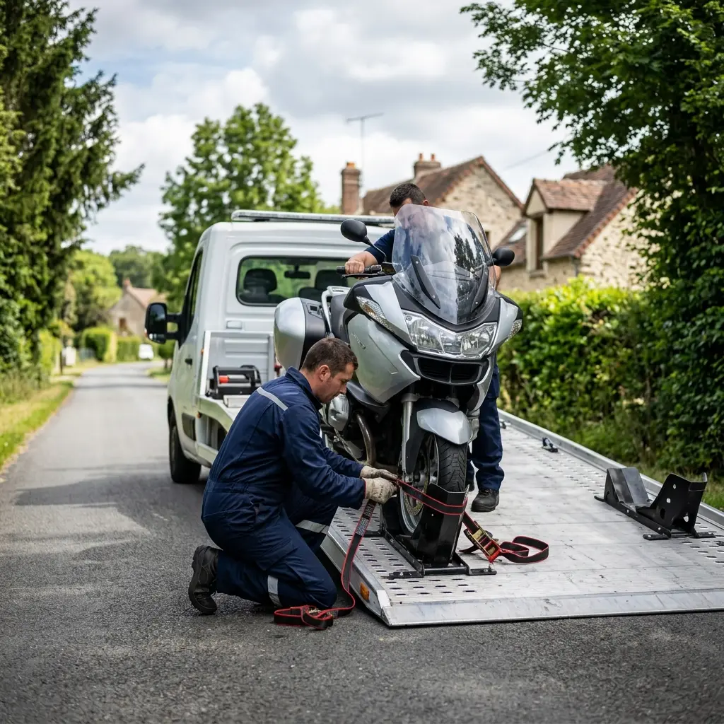 Dépannage moto Bois-le-Roi (77590)