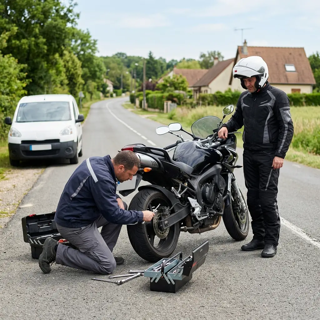 Besoin d'un dépannage moto rapide à Chartrettes ?