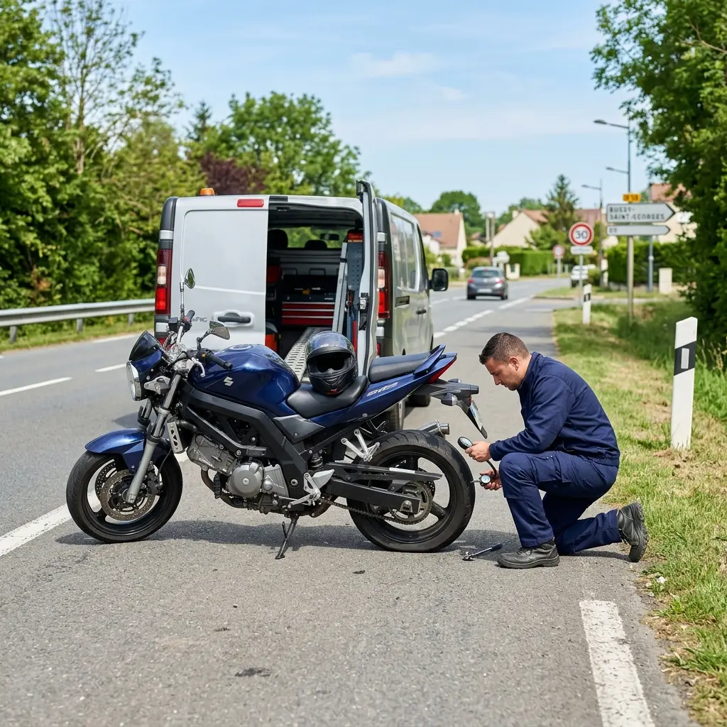 Dépannage moto Bussy-Saint-Georges (77600)