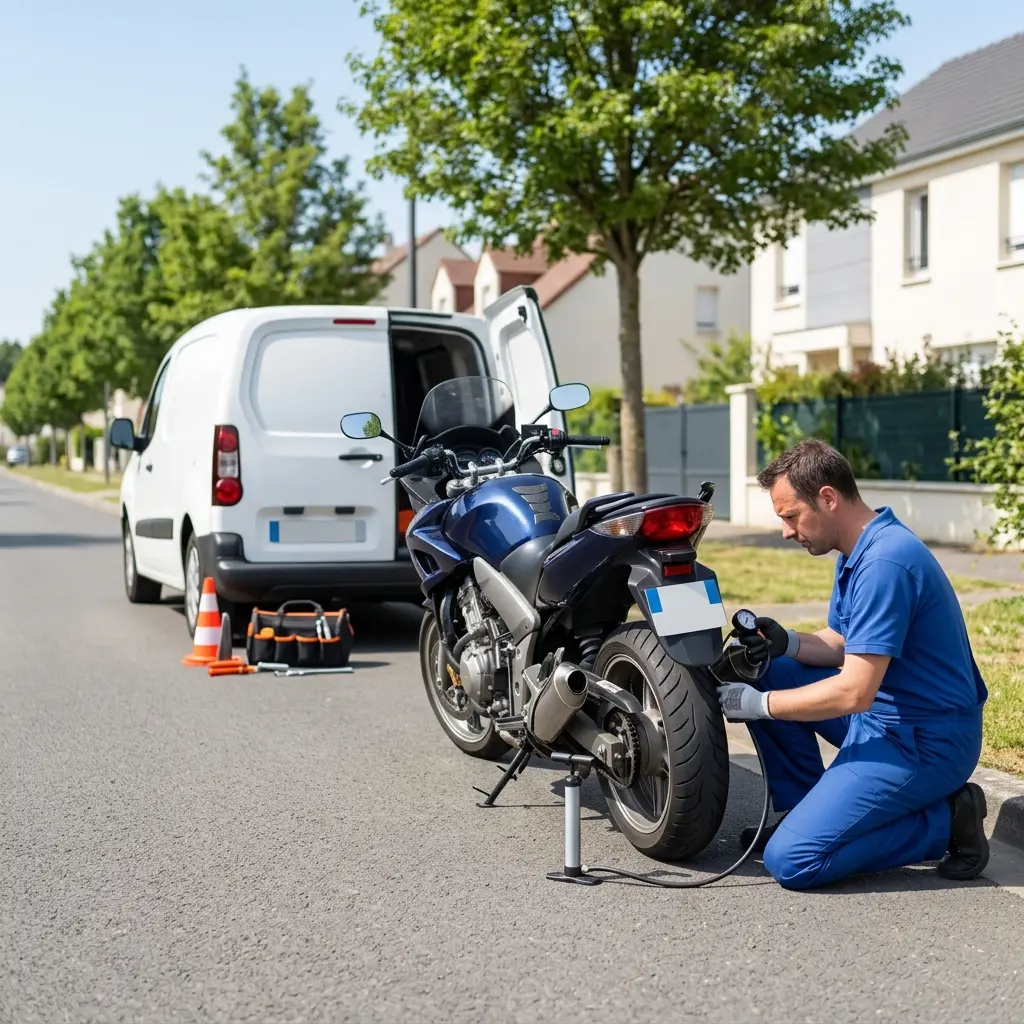 Dépannage moto Chanteloup-en-Brie (77600)