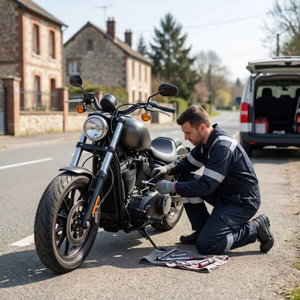 Dépannage moto Saint-Mammès (77670)