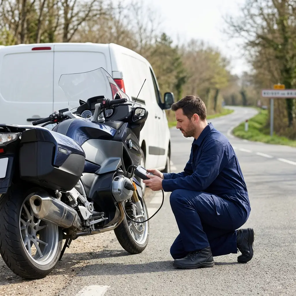 Dépannage moto Roissy-en-Brie (77680)