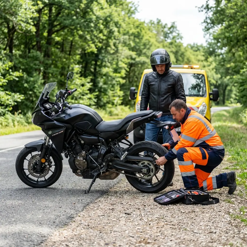 Dépannage moto Montigny-sur-Loing (77690)