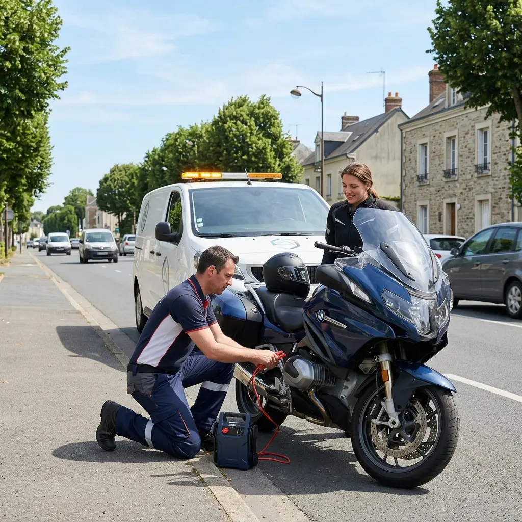 Comment se déroule l'intervention de dépannage à Chessy ?