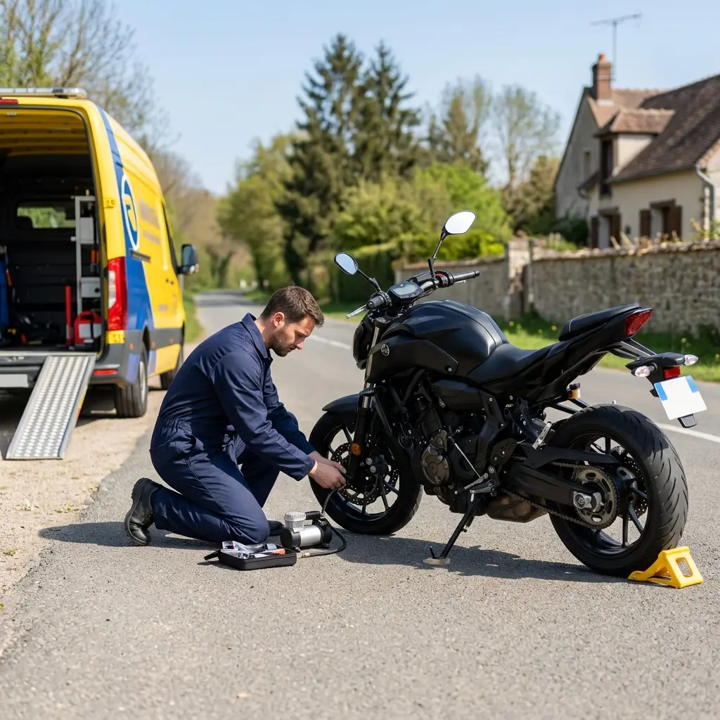 Pourquoi choisir notre service de dépannage moto à Coupvray