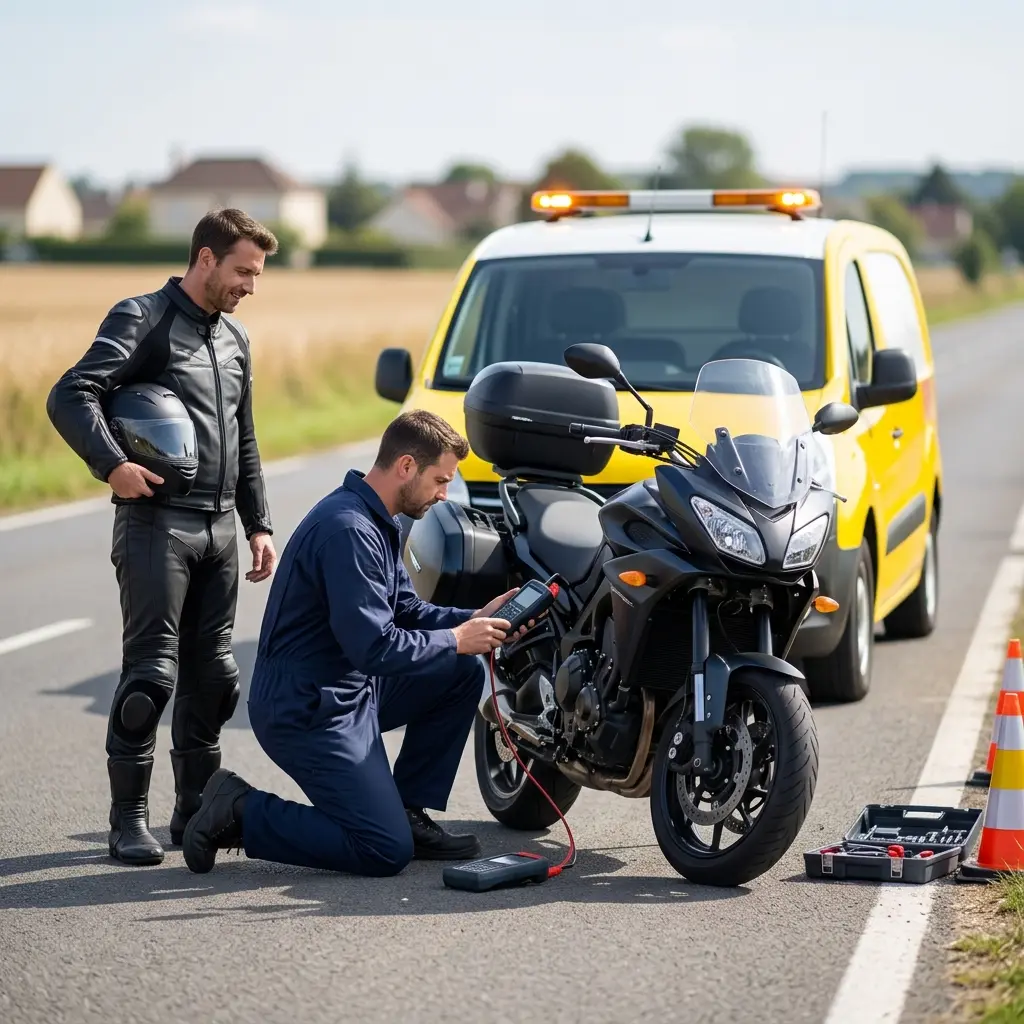 Une prise en charge professionnelle pour votre deux-roues
