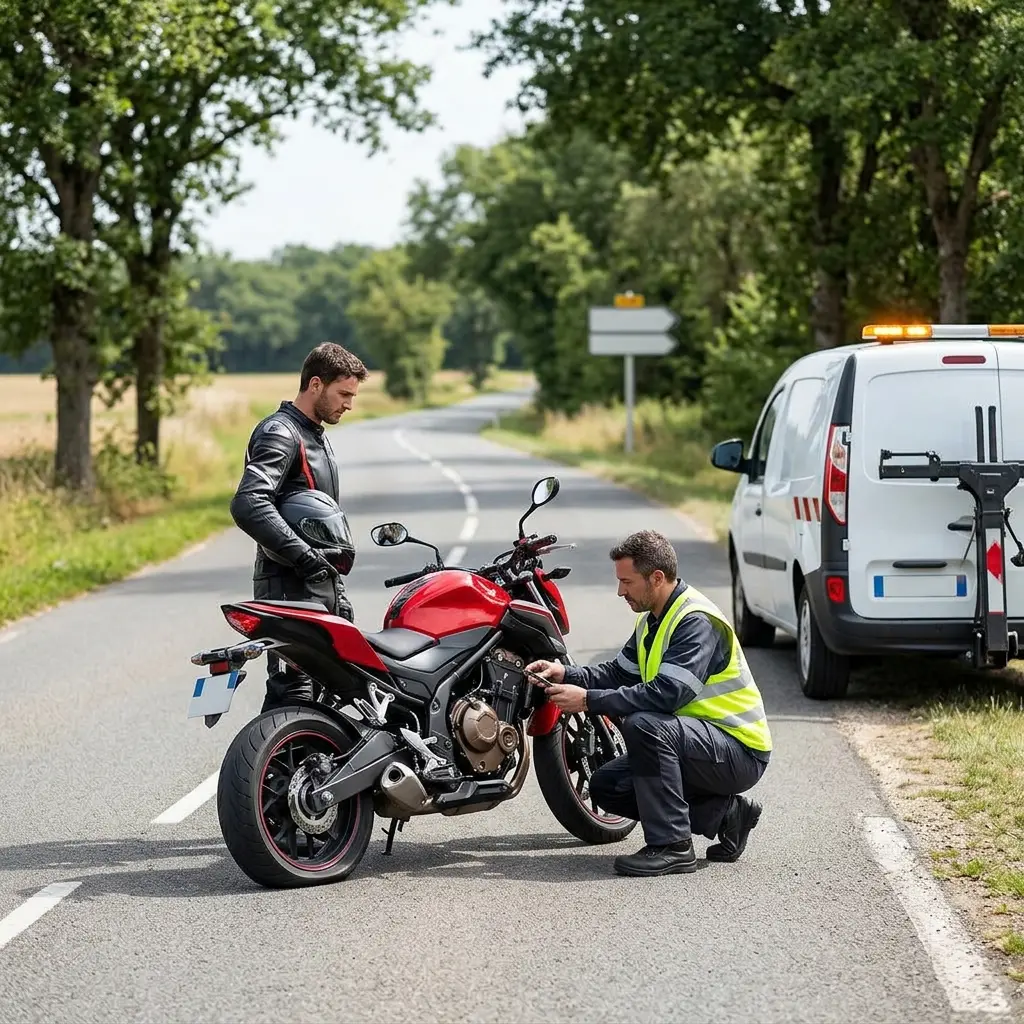 Les bons réflexes en cas de panne de moto à Chapelle-la-Reine
