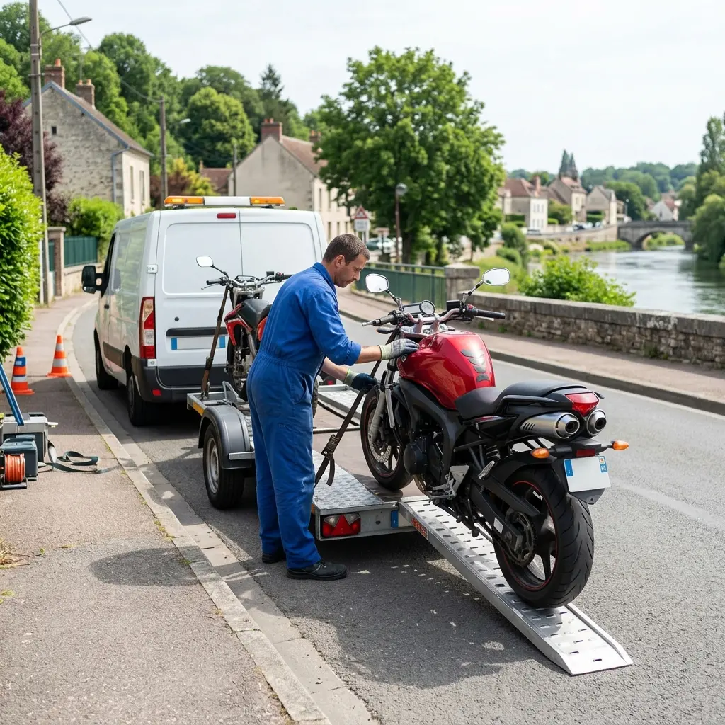 Dépannage moto Thomery (77810)