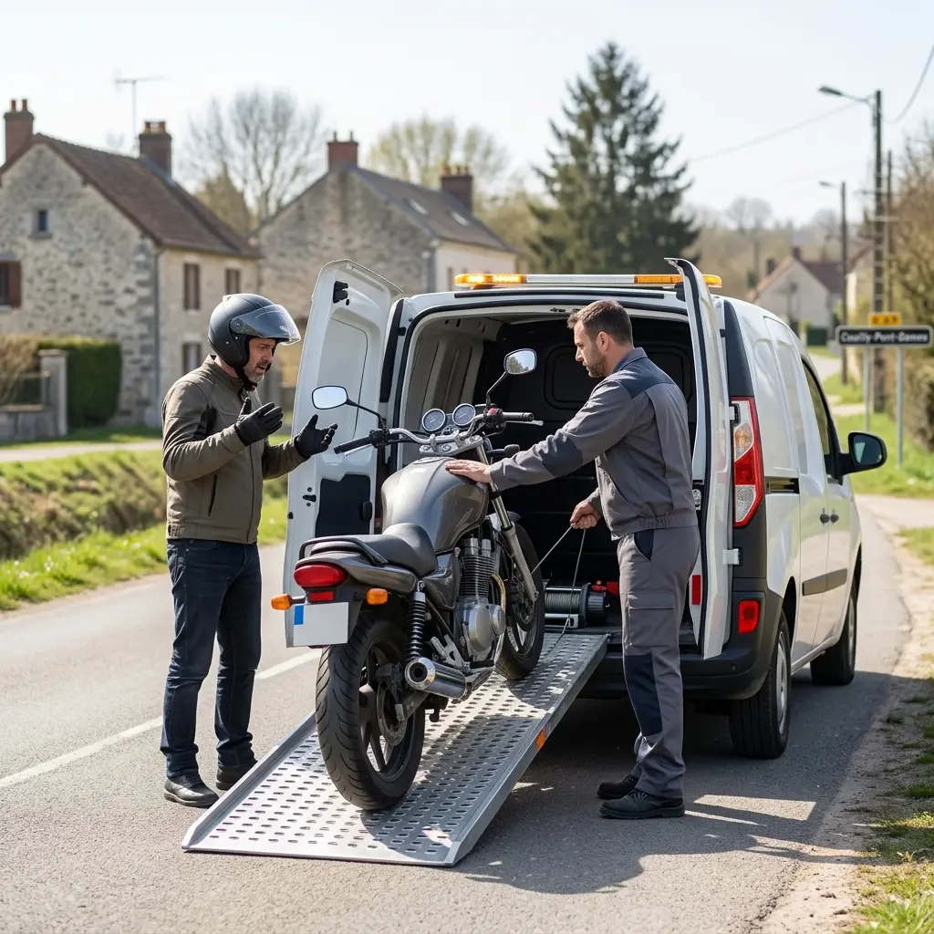 Un dépannage moto rapide et abordable à Couilly-Pont-aux-Dames