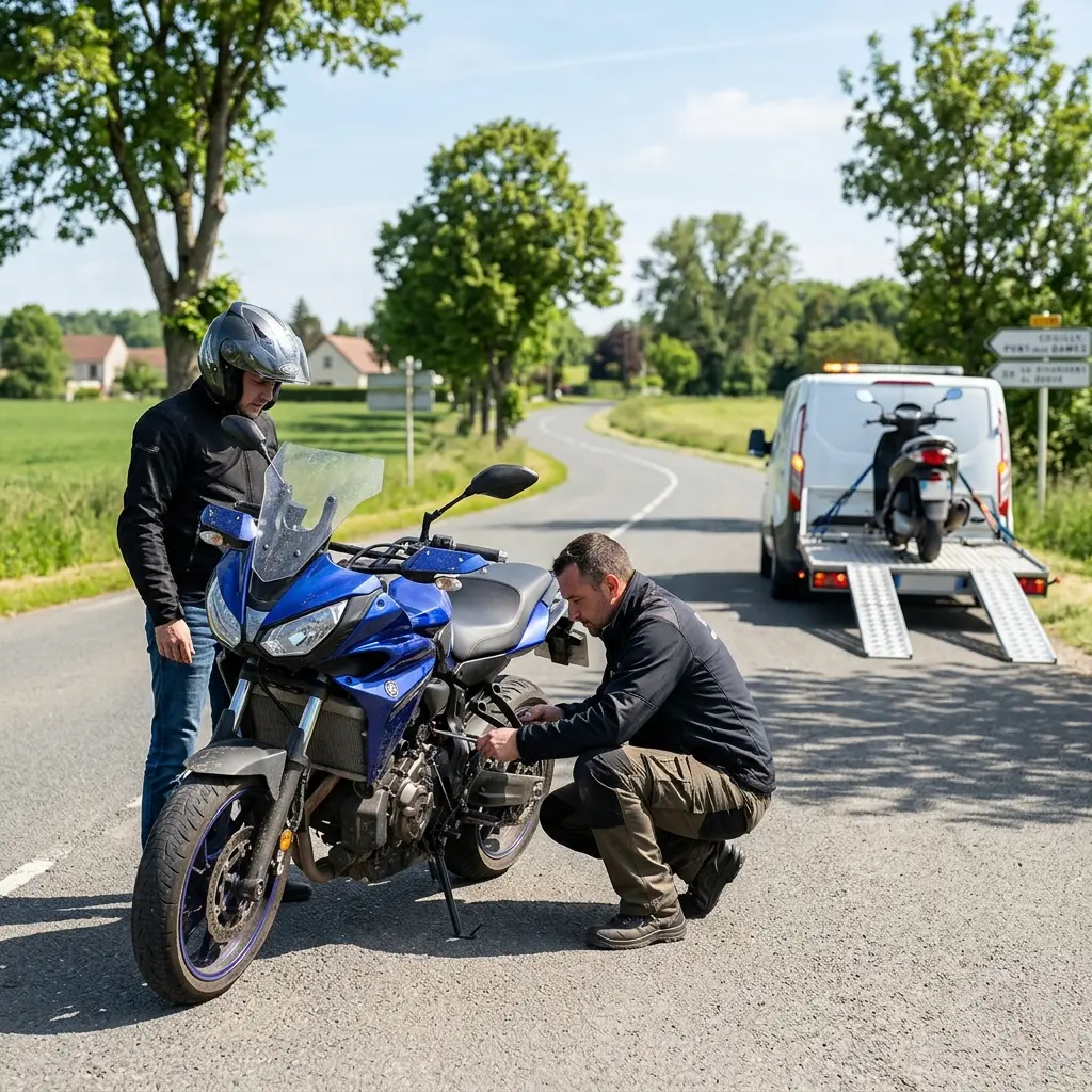 Besoin d'aide pour votre moto à Couilly-Pont-aux-Dames ?