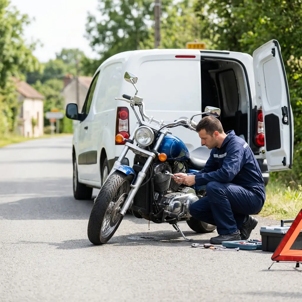 Dépannage moto Vulaines-sur-Seine (77870)