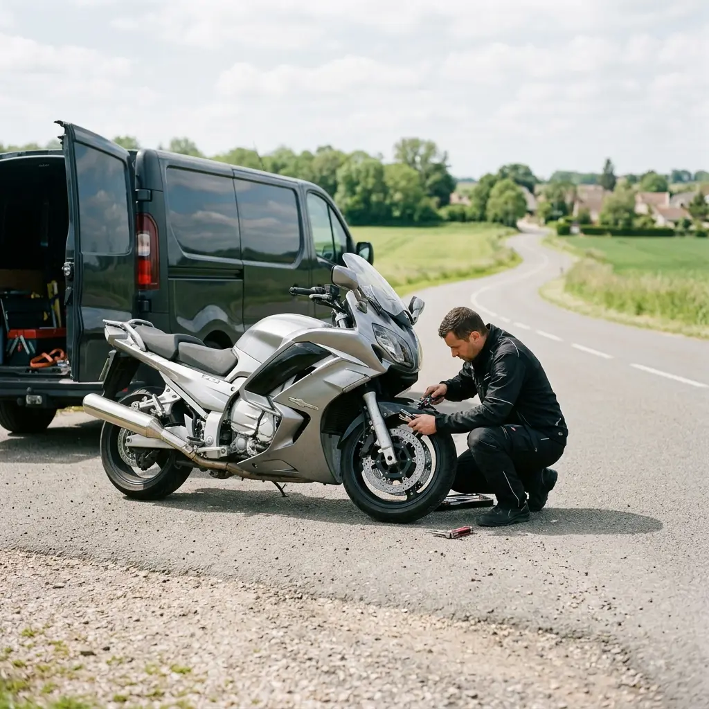 Comment réagir face à une panne de moto à Perthes ?