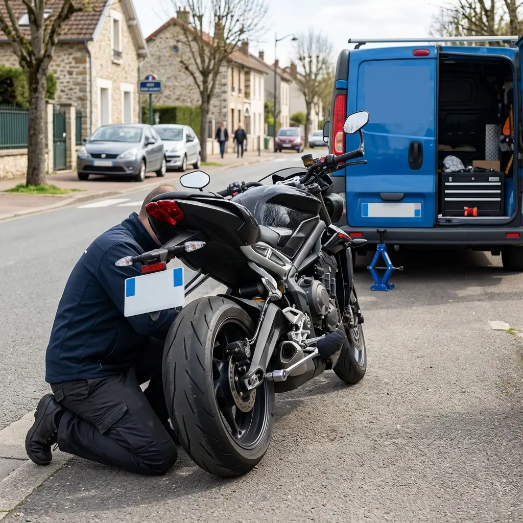 Pourquoi choisir notre dépannage moto à Rubelles