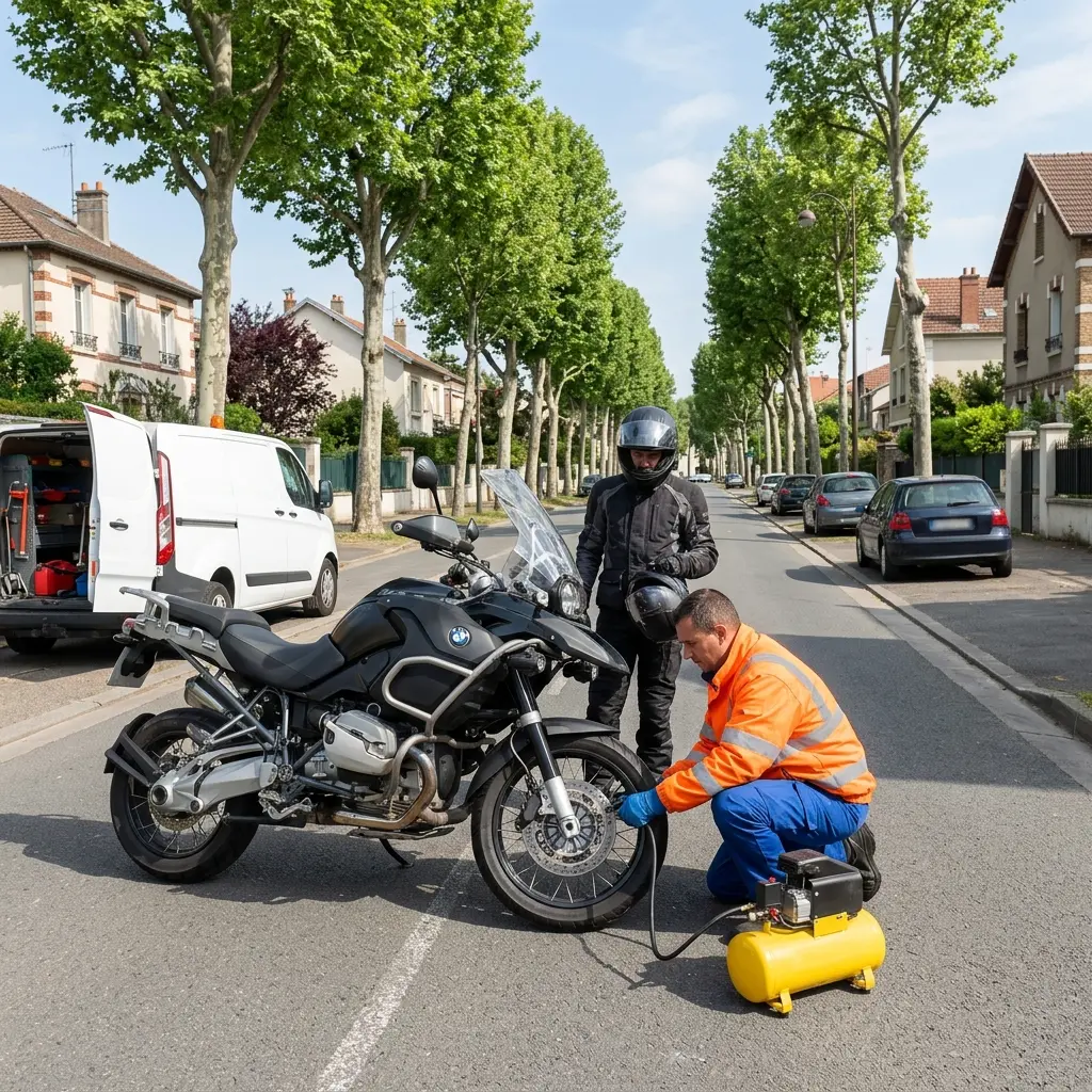 Besoin d'un dépannage moto à Saint-Germain-en-Laye ?