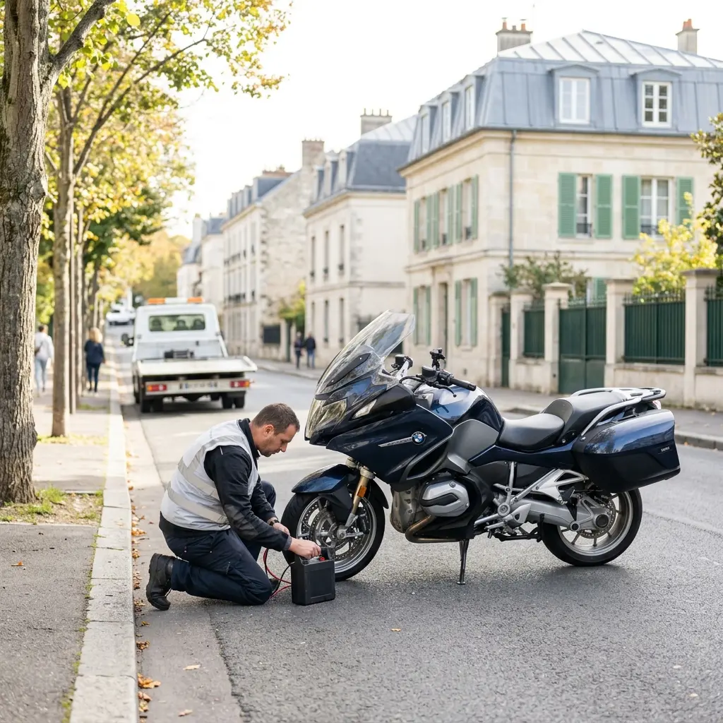 Dépannage moto Saint-Germain-en-Laye (78112)