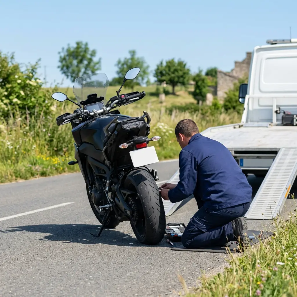 Une assistance moto transparente et professionnelle