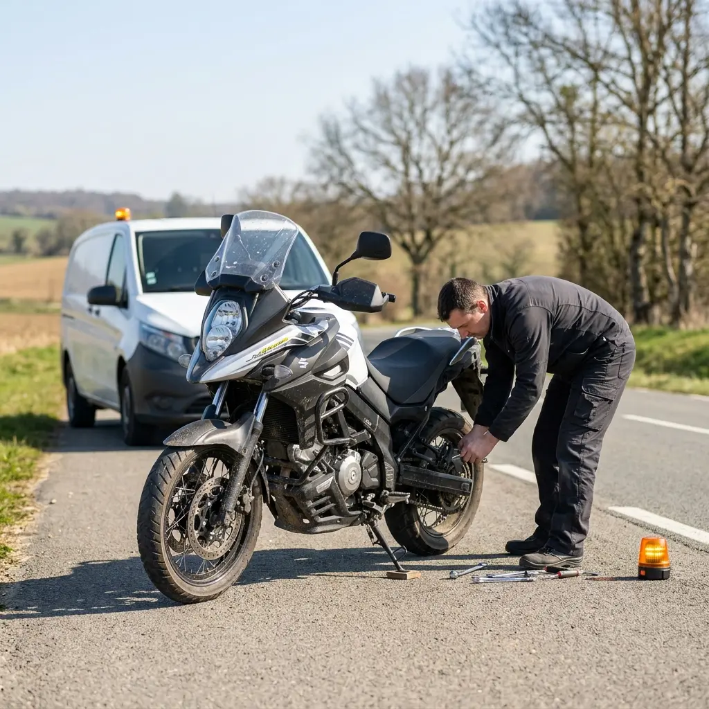 Notre approche pour un dépannage moto efficace