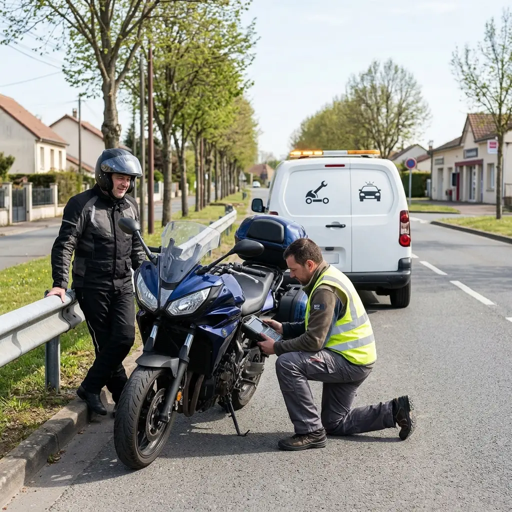 Dépannage moto Les Mureaux (78130)