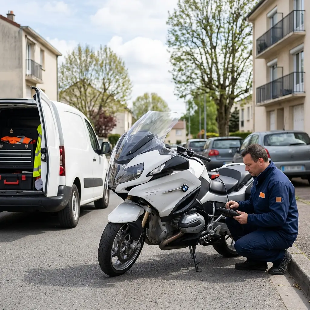 Comment se déroule l'intervention à Mantes-la-Jolie ?